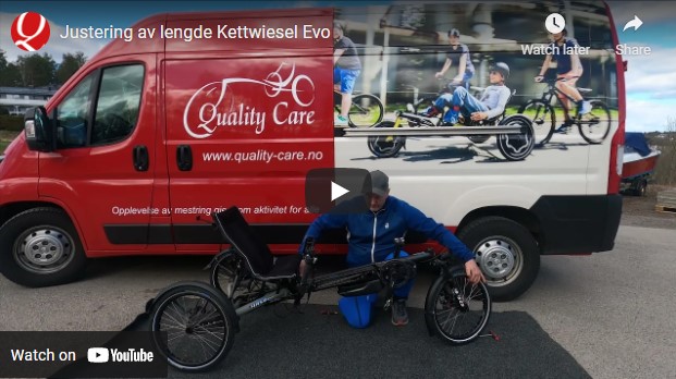 Justering av lengde og sete på Kettwiesel (video-thumbnail)